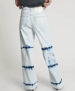 Denim Jeans|ONE TEASPOON Bleached Out Jackson Mid Waist Wide Leg Jeans