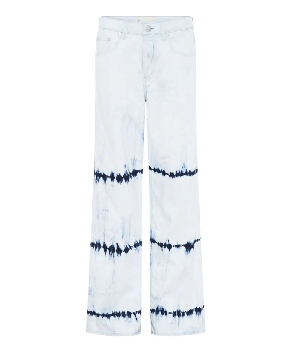 Denim Jeans|ONE TEASPOON Bleached Out Jackson Mid Waist Wide Leg Jeans