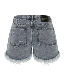 Denim Shorts|ONE TEASPOON Blue Blossom Marlon Low Waist Boyfriend Shorts