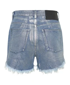 Denim Shorts|ONE TEASPOON Blue Future Bonitas High Waist Denim Shorts