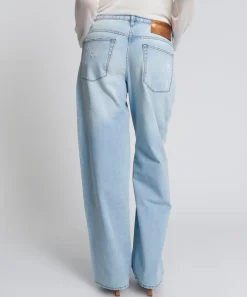 Denim Jeans|ONE TEASPOON Blue Latte Lowrider Wide Leg Jeans