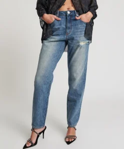 Denim Jeans|ONE TEASPOON Blue Love 1982S Mid Waist Balloon Jeans