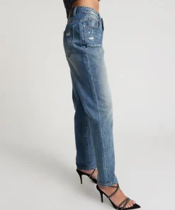Denim Jeans|ONE TEASPOON Blue Love 1982S Mid Waist Balloon Jeans