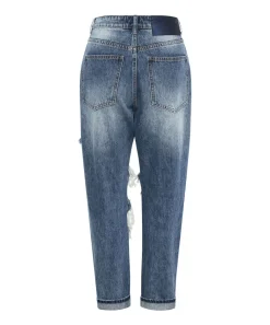 Denim Jeans|ONE TEASPOON Blue Love Saints Boyfriend Jeans