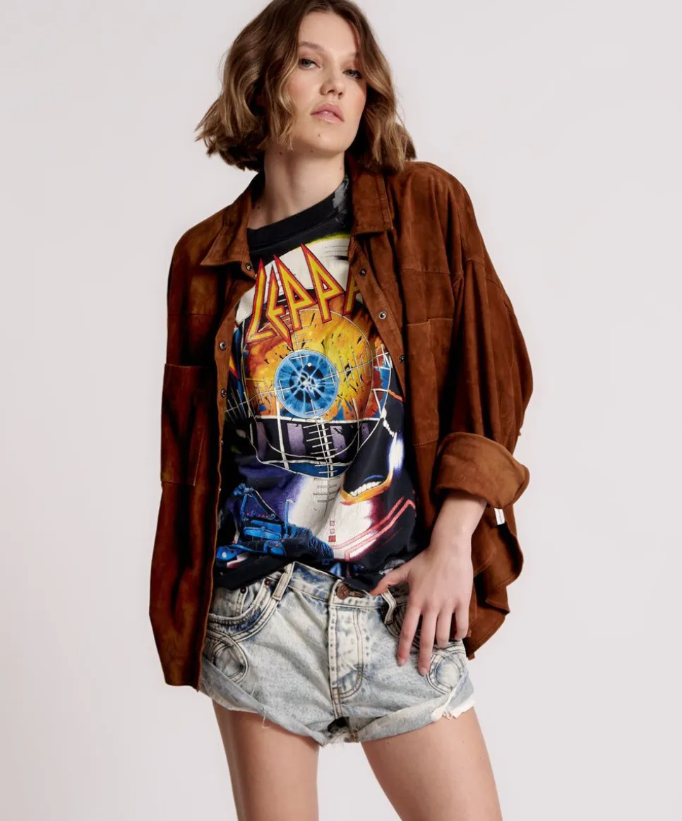 Denim Shorts|ONE TEASPOON Blue Malt Le Loop Bandits Low Waist Denim Shorts