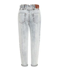 Denim Jeans|ONE TEASPOON Blue Malt Pioneer High Waist Vintage Fit Jeans