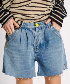 Denim Shorts|ONE TEASPOON Blue Rapture Super Relaxed Shaker Denim Shorts