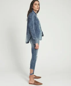 Denim Jeans|ONE TEASPOON Blue Society Freebirds Ii Super High Waist Skinny Jeans