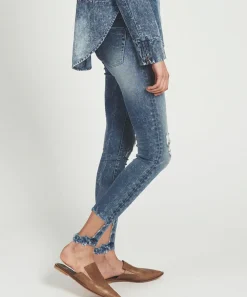 Denim Jeans|ONE TEASPOON Blue Society Freebirds Ii Super High Waist Skinny Jeans