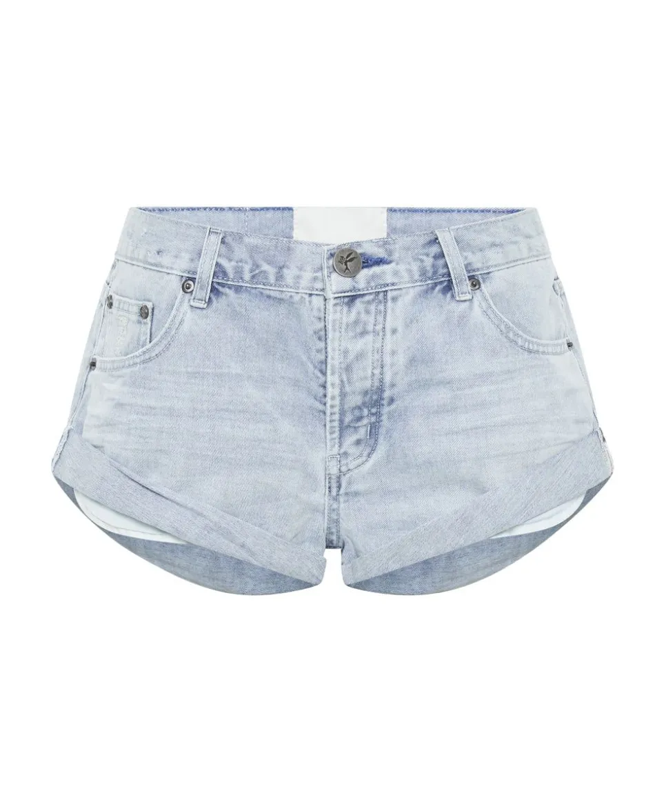 Denim Shorts|ONE TEASPOON Blue Space Bandit Low Waist Denim Shorts