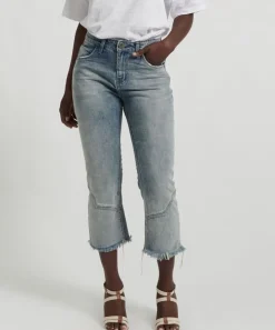 Denim Jeans|ONE TEASPOON Blue Storm Kicks Low Waist Kick Flare Jeans
