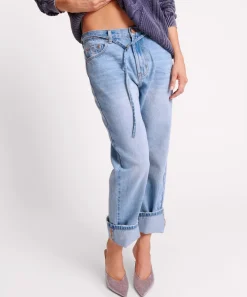 Denim Jeans|ONE TEASPOON Bolt Blue Bandit Low Waist Boyfriend Jeans