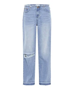 Denim Jeans|ONE TEASPOON Bolt Blue Lowriders Low Waist Wide Leg Jeans