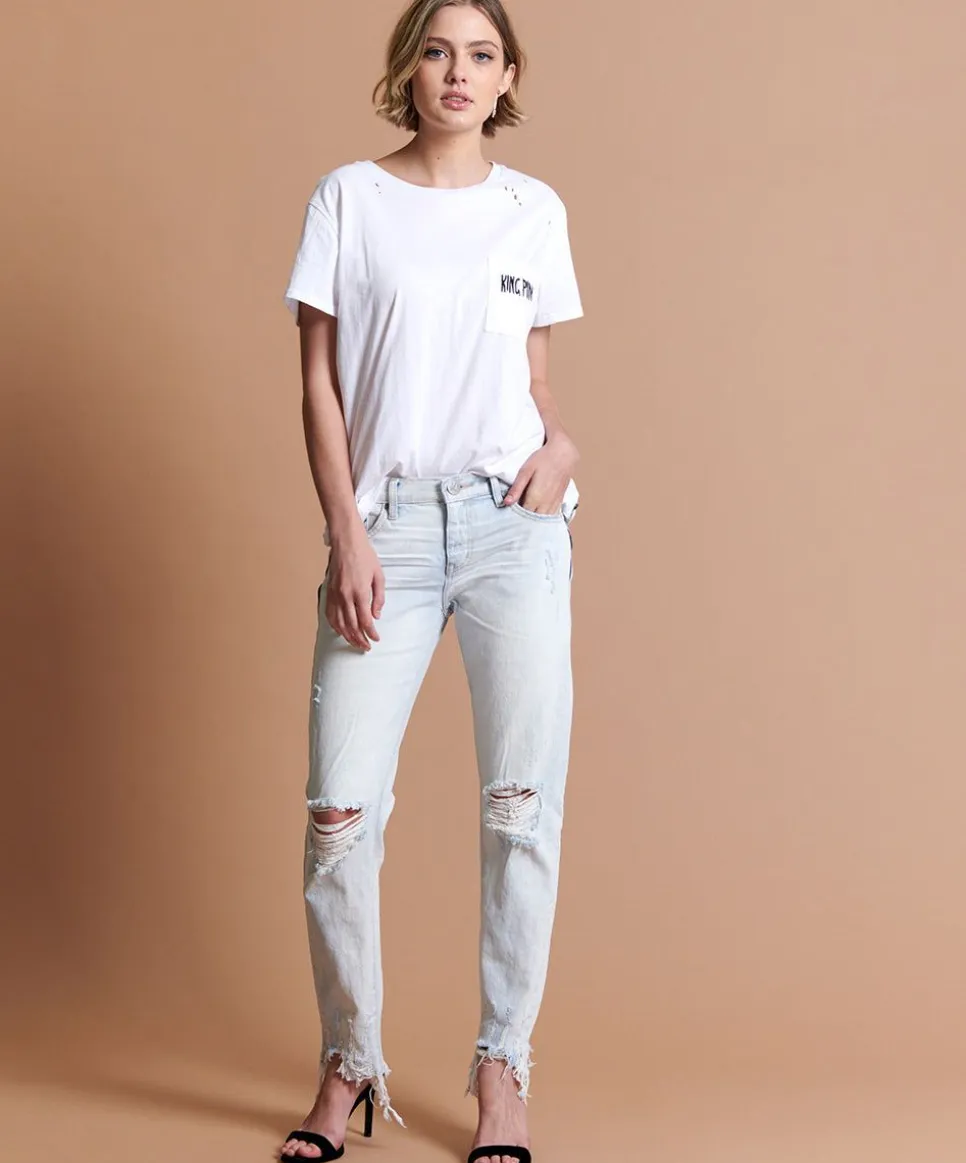 Denim Jeans|ONE TEASPOON Brando Awesome Baggies Straight Leg Jeans