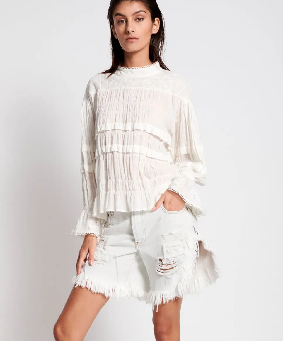 Denim Shorts|ONE TEASPOON Brando Frankies Long Length Shorts