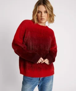 Knitwear|ONE TEASPOON Burning Sunset Ombre Knit Sweater