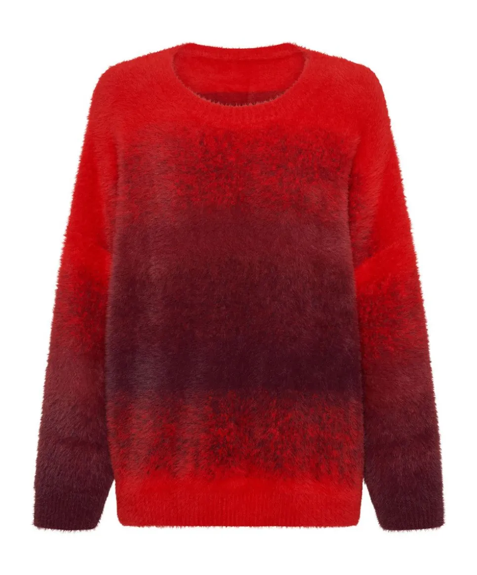 Knitwear|ONE TEASPOON Burning Sunset Ombre Knit Sweater
