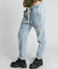 Denim Jeans|ONE TEASPOON Casanova Shabbies Drawstring Boyfriend Jeans