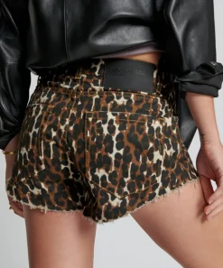 Denim Shorts|ONE TEASPOON Cheetahhh The One Fitted Cheeky Denim Shorts