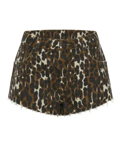 Denim Shorts|ONE TEASPOON Cheetahhh The One Fitted Cheeky Denim Shorts