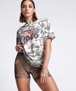 Bottoms|ONE TEASPOON Chromatic Bike Shorts