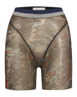 Bottoms|ONE TEASPOON Chromatic Bike Shorts