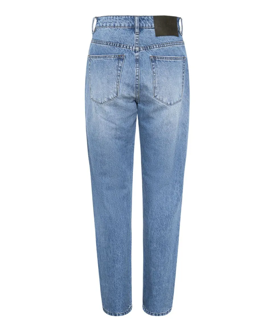 Denim Jeans|ONE TEASPOON Ciao Blue Awesome Baggies High Waist Straight Leg Jeans