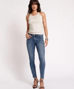 Denim Jeans|ONE TEASPOON Classic Blue Freebirds Ii Low Waist Skinny Jeans