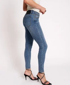 Denim Jeans|ONE TEASPOON Classic Blue Freebirds Ii Low Waist Skinny Jeans