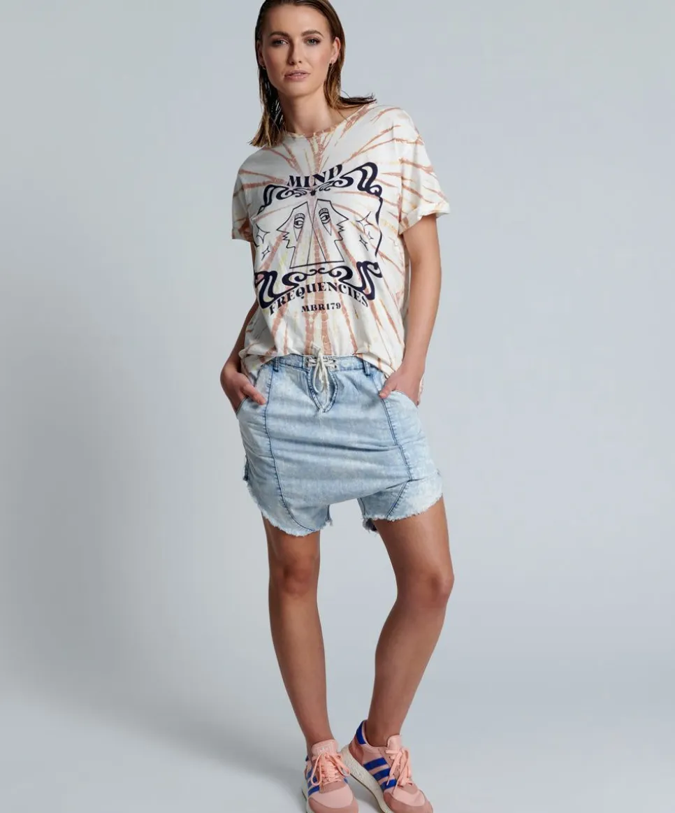 Denim Shorts|ONE TEASPOON Classic Chambray Luxe Harem Shorts