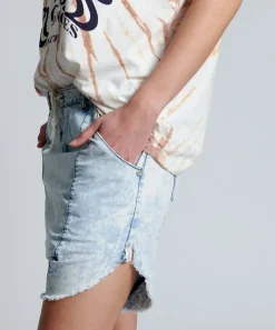 Denim Shorts|ONE TEASPOON Classic Chambray Luxe Harem Shorts