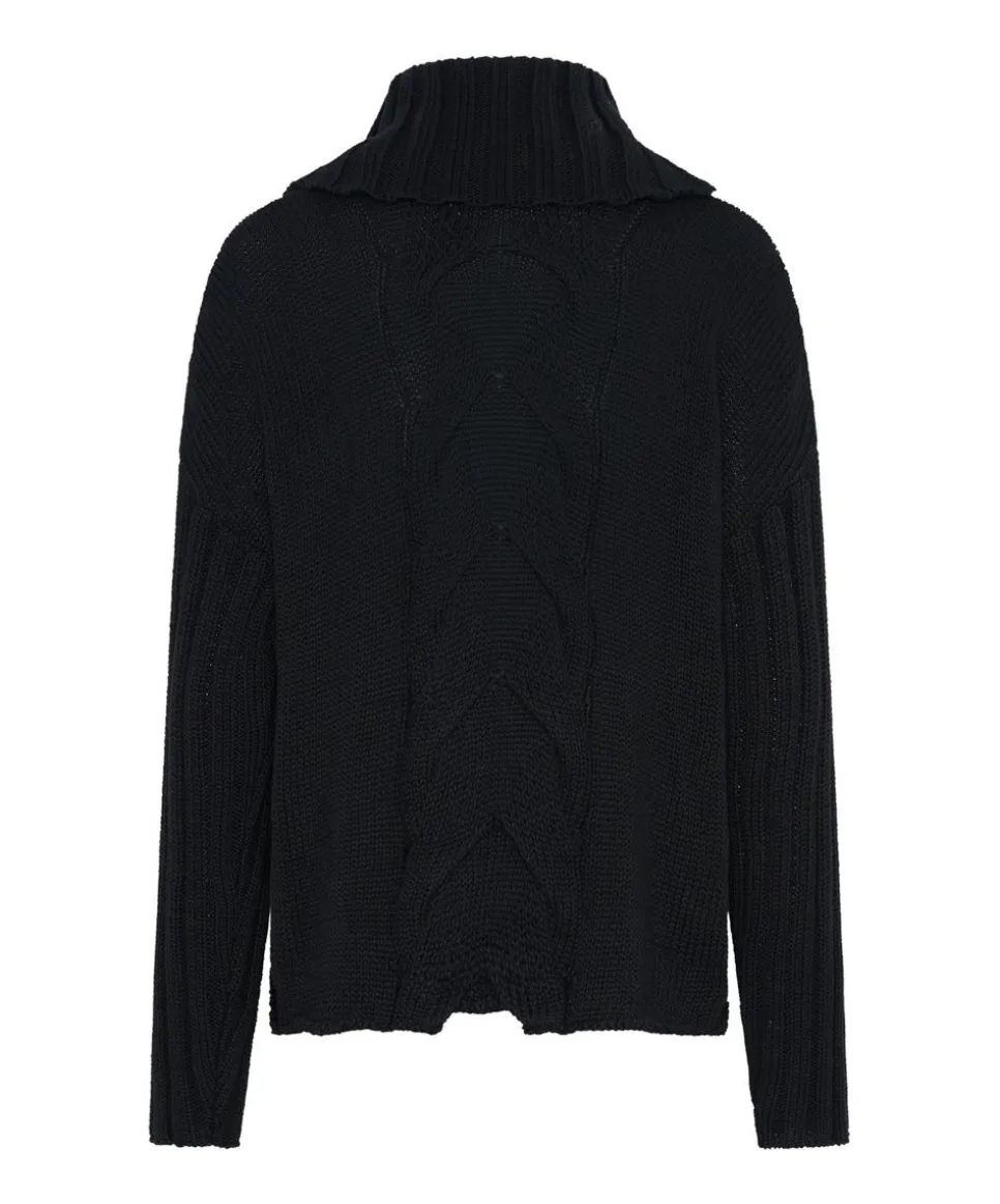 Knitwear|ONE TEASPOON Classic Chunky Roll Neck Knit Sweater