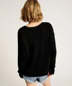 Knitwear|ONE TEASPOON Classic Pocket Chunky Knit Sweater