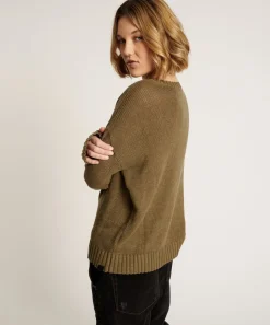 Knitwear|ONE TEASPOON Classic Pocket Chunky Knit Sweater
