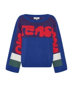 Knitwear|ONE TEASPOON College Graffiti Knit Sweater