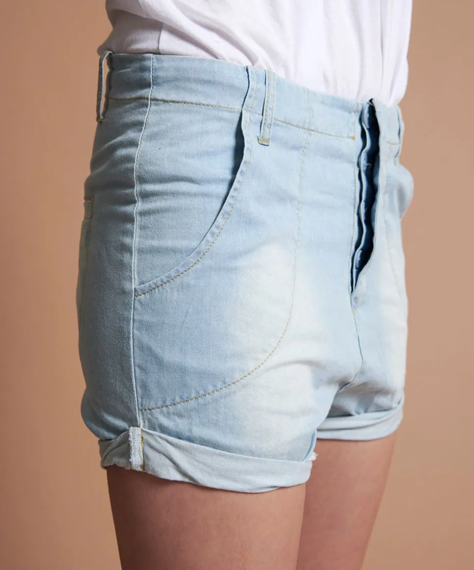 Bottoms|ONE TEASPOON Cry Tough Shorts