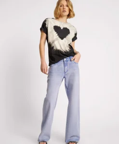 Denim Jeans|ONE TEASPOON Cupid Blue Low Riders Low Waist Wide Leg Jeans