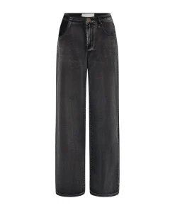 Denim Jeans|ONE TEASPOON Cut Out Jackson Mid Waist Wide Leg Jeans