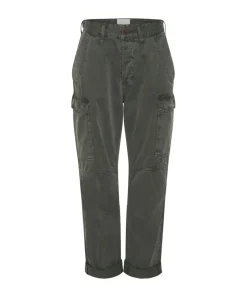 Bottoms|ONE TEASPOON Dark Khaki Cargo Motion Pants