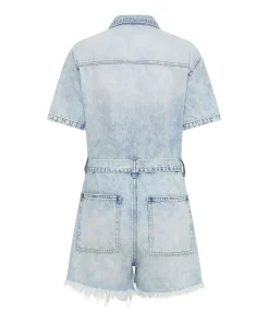 Denim Jumpsuits|ONE TEASPOON Depeche Blue Night Movers Denim Jumpsuit