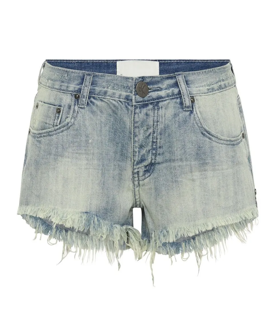 Denim Shorts|ONE TEASPOON Diamonde Bonita Low Waist Denim Shorts