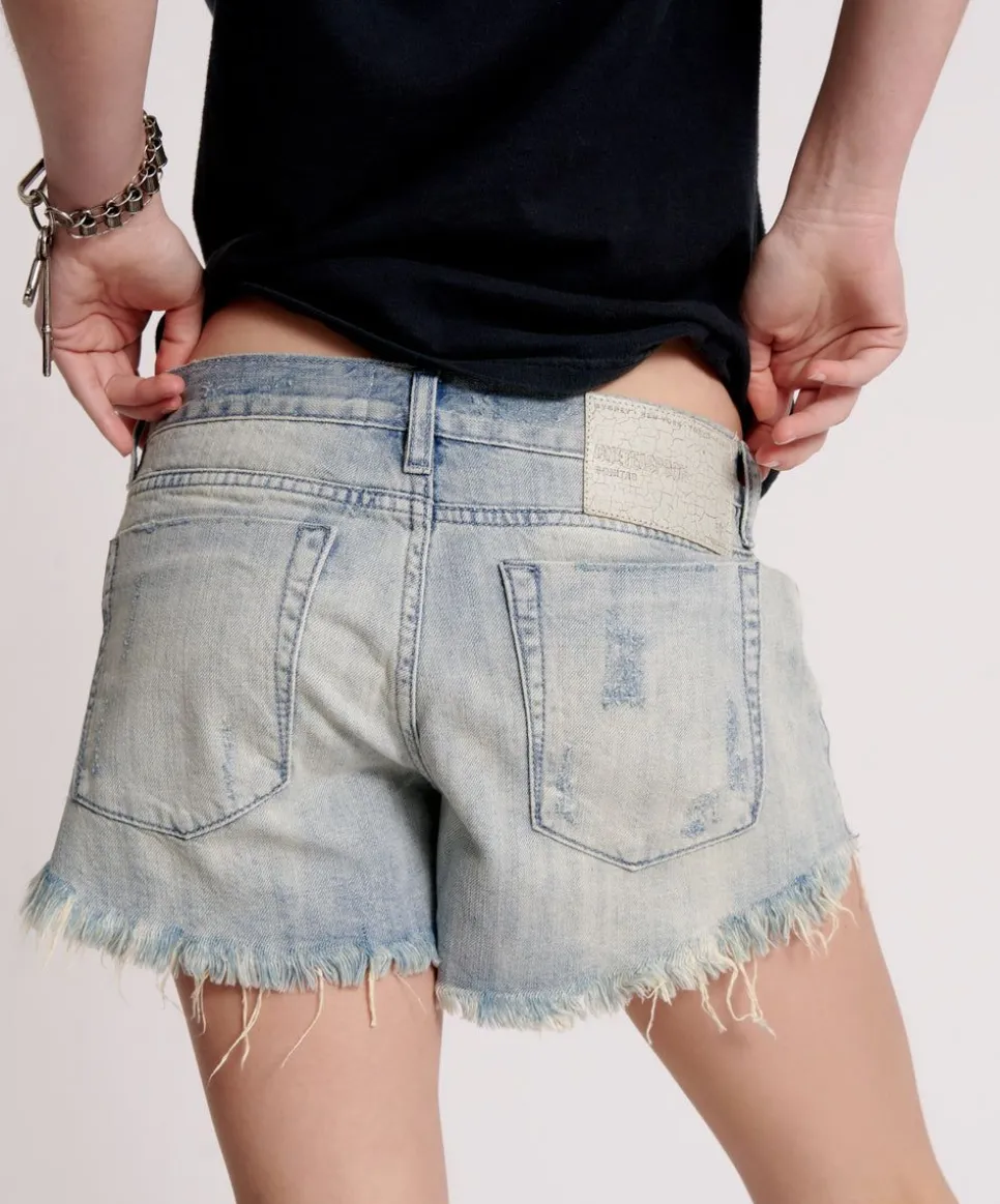 Denim Shorts|ONE TEASPOON Diamonde Bonita Low Waist Denim Shorts