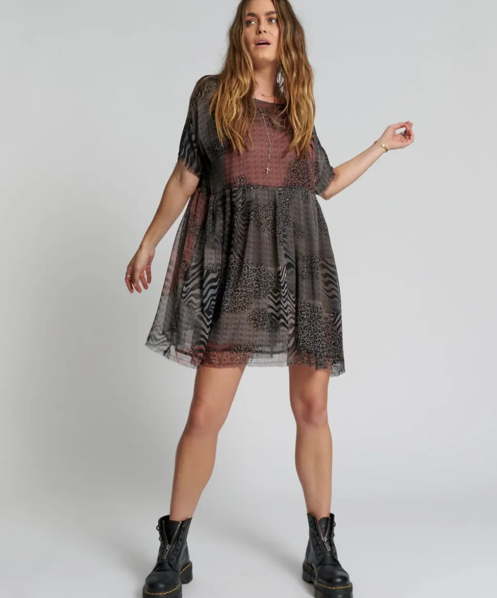 Mini Dresses|ONE TEASPOON Dilema Oversized Mini Dress