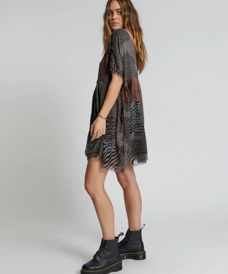 Mini Dresses|ONE TEASPOON Dilema Oversized Mini Dress
