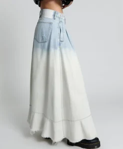 Denim Skirts|ONE TEASPOON Dipped Casanova Maverick Skirt