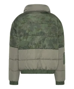 Puffa Jackets|ONE TEASPOON Dirtee Love Camo Puffa Jacket