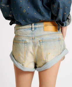 Denim Shorts|ONE TEASPOON Dirty Kansas Bandits Low Waist Denim Shorts