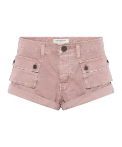 Bottoms|ONE TEASPOON Dirty Rose Cadet Bandits Low Waist Shorts