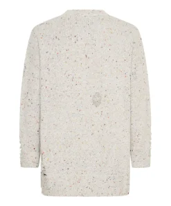 Knitwear|ONE TEASPOON Distressed Fisherman Knit Sweater