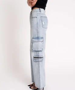Denim Jeans|ONE TEASPOON Dream Cargo Jackson Wide Leg Jeans
